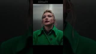 Kate Bishop trying to stop Yelena in the elevator || #katebishop #hawkeye
