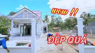 Nhà cấp 4 giá công nhân  . Nhà quá đẹp trọn gói chỉ 450tr .