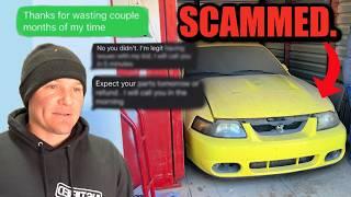 I was scammed... Barnfind 03 Terminator Cobra Mustang Rebuild UPDATE