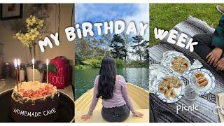 Birthday Week | Husband baked a cake | My skincare| Boating and Picnic | Full House Comedy Show