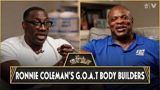 Ronnie's G.O.A.T Body Builders: Arnold Schwarzenegger, Ronnie Coleman, Lee Haney, & Darien Yates