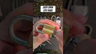  Easy Open Yale Lock w/ City Rake