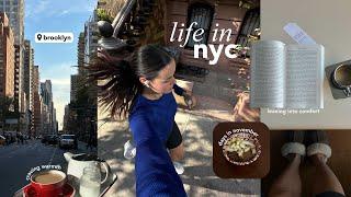 life in nyc | morning runs, coworking with friends & tender days