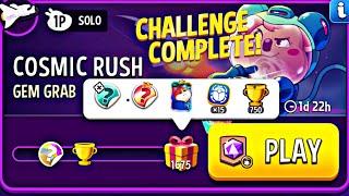 cosmic rush gem grab blow em up solo challenge | 1750 score very easy challenge