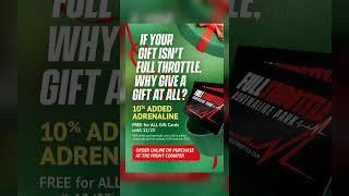 FULL THROTTLE GIFT CARD SALE #FullThrottleAdrenalinePark #gofullthrottle #GiftCards #HolidayLikeAPro