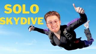 Solo Skydive -  ich will ALLEINE aus dem Flugzeug springen! challenge time