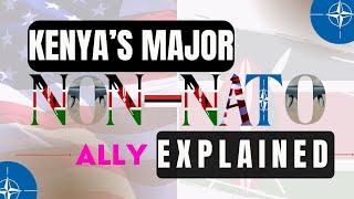 What Does Non-NATO Ally Mean to Kenya? #mnna  #kenyaairways  #defence #williamruto