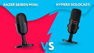 HyperX SoloCast vs Razer Seiren Mini