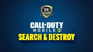 IGL Call of Duty Mobile: Search & Destroy 27 August 2020