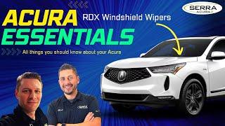 How to Move your Wipers if your 2019-2024 RDX