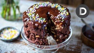 No-Bake CHOCOLATE Biscuit CAKE!