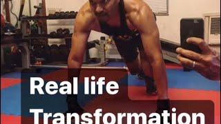 Real life body transformation by alkhas Joseph