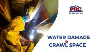 Water Damage - Crawl Space