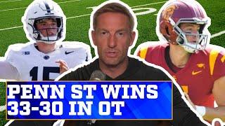 Penn State comes back from a 14-point deficit to beat USC in overtime | Joel Klatt Show