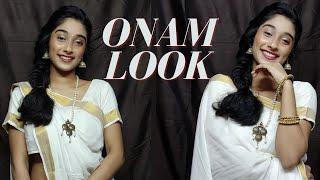 Onam Look | Get Ready With Me | Saumya Poojary