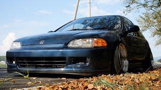 Shun's Low and Stanced EG Civic Hatch in Japan