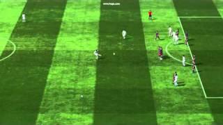 FIFA 11 - Real Madrid vs FC Barcelona - CR7 freekick