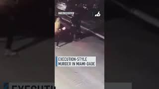 Man’s execution-style murder caught on camera in North Miami Beach #Florida