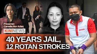 #KiniNews: Altantuya's killer gets 40 years jail, 12 rotan strokes; 'Sentence fair, acceptable'