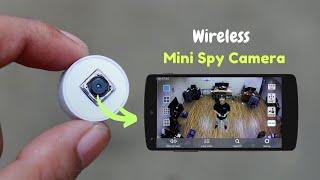 How To Make Mini Wireless Spy Cctv Camera - Using Old Mobile Camera - 2024