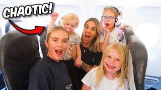 Family Flying with 4 Girls!