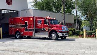 Palm Beach County Fire Rescue Rescue 19 Responding From Station!