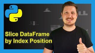 Slice pandas DataFrame by Index in Python (Example) | Split at Particular Row | How to Divide Data