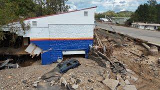 HORRIFIC Hurricane Helene Aftermath - Swannanoa to Black Mountain, North Carolina