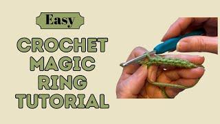 Crochet Magic Circle Tutorial #amigurumi