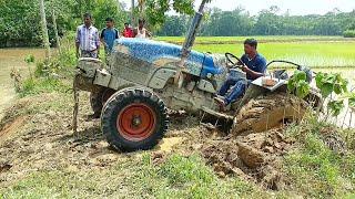 New Holland TT 55 Tractor ড্রাইবেশন এ আটকে গেছে 