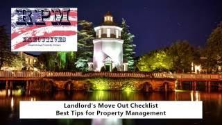 Landlord’s Move-Out Checklist – Best Tips for Santa Clarita Property Management