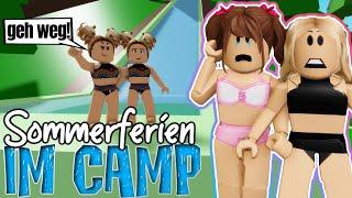 SOMMERFERIEN  im BROOKHAVEN CAMP und das passiert  Roleplay Story RP Roblox DEUTSCH