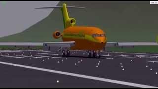 YSFlight Abel Jets Boeing 727-200Adv Takeoff