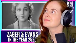 A REAL Prophecy?! | Zager & Evans - In The Year 2525 | Vocal Coach Reacts & Analysis