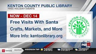 Free Holiday Events at all Kenton County Library Locations