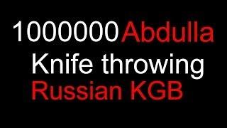 Knife throwing Russian KGB