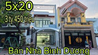 Bán Nhà 5x20 Giá 3 tỷ 450 triệu | Bán Nhà Tân Phước Khánh Tp Tân Uyên Bình Dương giáp Tp Thuận An