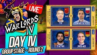 Warlords 4 Group Stage Round 2 | $70,000 Prize | Mr.Yo vs Barles | TaToH vs Jordan