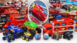 Disney Pixar Cars Unboxing Review | Mystery Lightning McQueen Egg | Mack's Large Mobile Garage ASMR