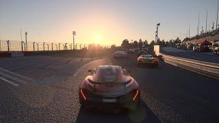 Mclaren P1 Racing in Sunset Nordschleife (Forza Motorsport)