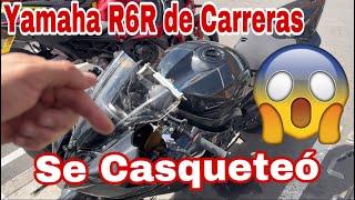 YAMAHA R6 ENGINE EXPLODES / Candela Supermoto