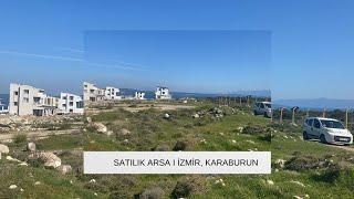 Karaburun Mordoğan da Deniz Manzaralı Önü Açık İmarlı Arsa