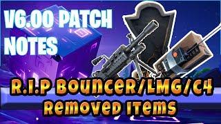 Fornite New Changes in Newest Patch 6.00+ Season 6 Nerfs/Buffs Removed/Vaulted Items : Gameplay Win