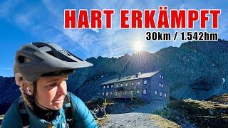 MTB-Tour im Karwendel zur Lamsenjochhütte 30km 1542hm