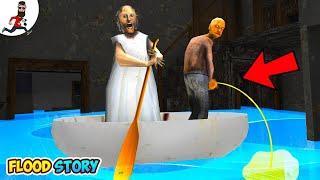 Flood in Granny's house  Funny Animation Granny, Grandpa, Ice Scream