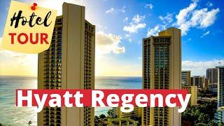 HOTEL Tour 4K | Hyatt Regency, Walkthrough | OAHU