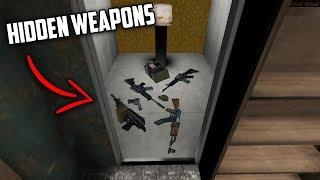 How to Find Granny's NEW SECRET WEAPONS LOCATION in Granny Horror Game (NEW SECRET WEAPONS)