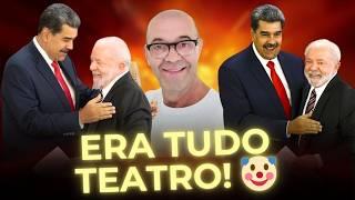 ERA TUDO TEATRO: LULA E MADURO FAZEM AS PAZES APÓS ''ATENTADO'' EM BRASÍLIA