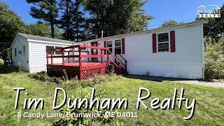 Tim Dunham Realty | Real Estate Listing in Brunswick Maine |  Mobile Home House for Sale