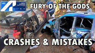 EKO Acropolis Rally Greece 2024 | Crashes & Mistakes